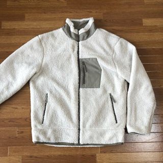 ザラ(ZARA)のZara ボアジャケット　リバーシブル　サイズL(ブルゾン)