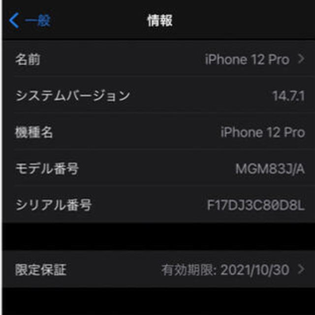 iPhone(アイフォーン)のtake様専用★iPhone12 Pro スマホ/家電/カメラのスマートフォン/携帯電話(スマートフォン本体)の商品写真