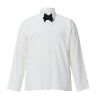 HOMME PLISSE BOW-TIE PRESS SHIRT サイズ3