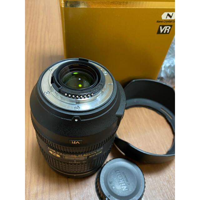 ニコン　nikon af-s nikkor 24-120 f4  フィルター付