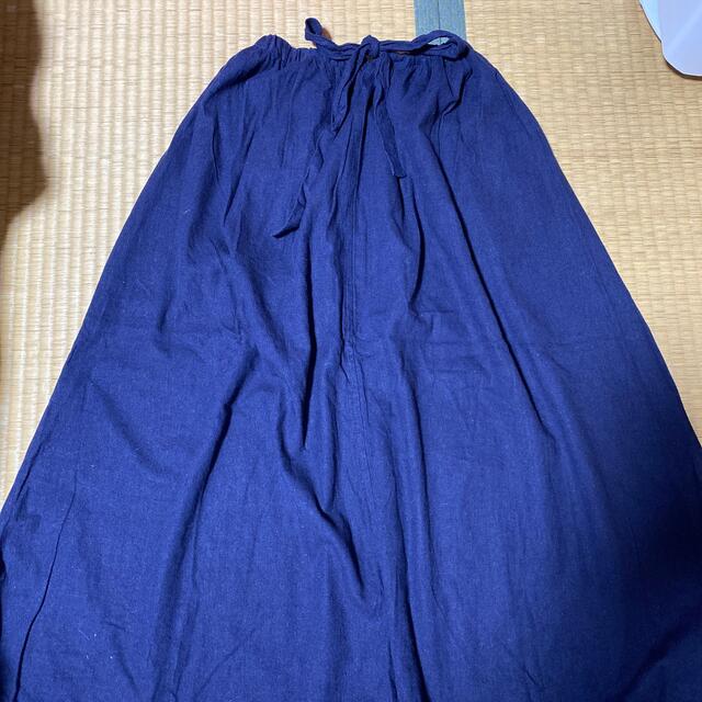 drug store's(ドラッグストアーズ)の紺色スカート レディースのスカート(ロングスカート)の商品写真