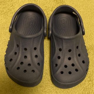 クロックス(crocs)のクロックス　C11 18センチ位　ビーチサンダル(サンダル)