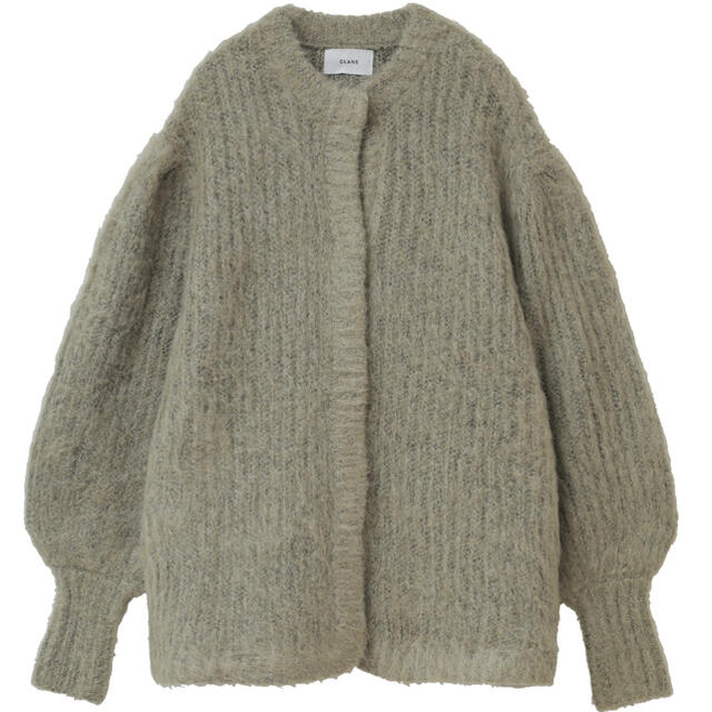 CLANE クラネ　COLOR MOHAIR SHAGGY CARDIGAN