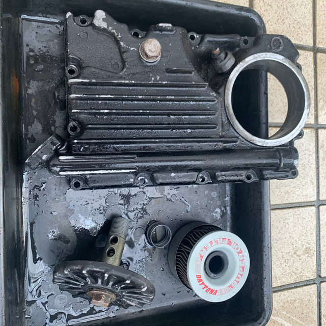 ゼファー400 オイルパン ゼファー400 オイルパン