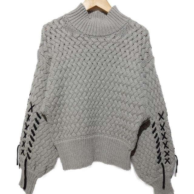 Ameri VINTAGE(アメリヴィンテージ)のameri vintage WAFER SHORT KNIT レディースのトップス(ニット/セーター)の商品写真