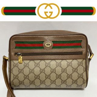 グッチ(Gucci)のGUCCI　ショルダーバッグ　グッチ　シェリーライン　ヴィンテージ　オールド(ショルダーバッグ)