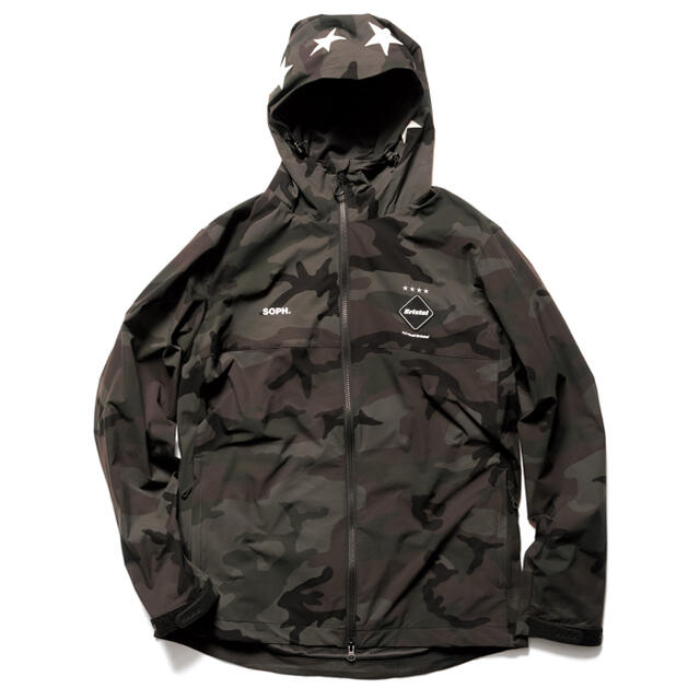 F.C.R.B  CAMOUFLAGE PRACTICE JACKET 21aw