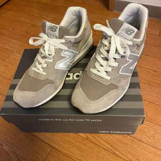 ニューバランス(New Balance)のニューバランス　M996GRAY USA製 28cm Dワイズ　美品(スニーカー)