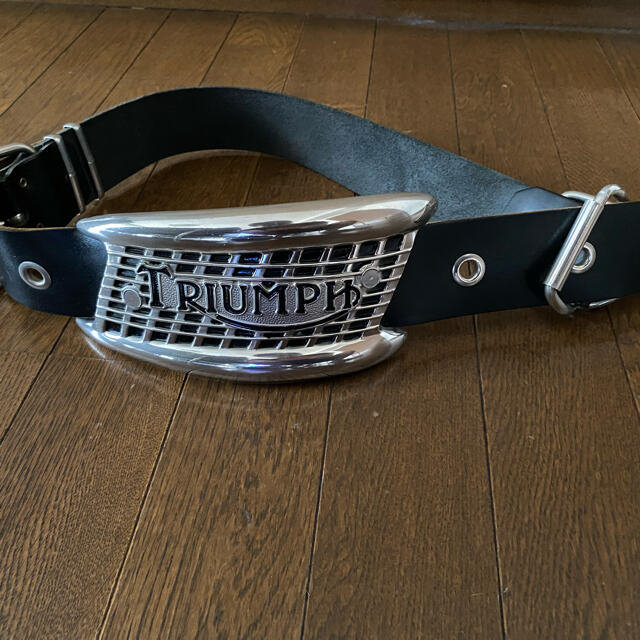 激レア TRIUMPH トライアンフ ベルト ハーモニカ バックル ルイス