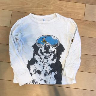 ジェイクルー(J.Crew)の【J Crew】ロンT 男の子/女の子 ホワイト　4-5(110)(Tシャツ/カットソー)