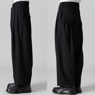 Yohji Yamamoto - 2021AW ヨウジヤマモト ウールギャバ12本タック ...