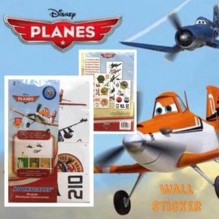 ディズニー(Disney)のプレーンズ ウォールステッカー 壁面 デコ ひこうき アルファベット(航空機)