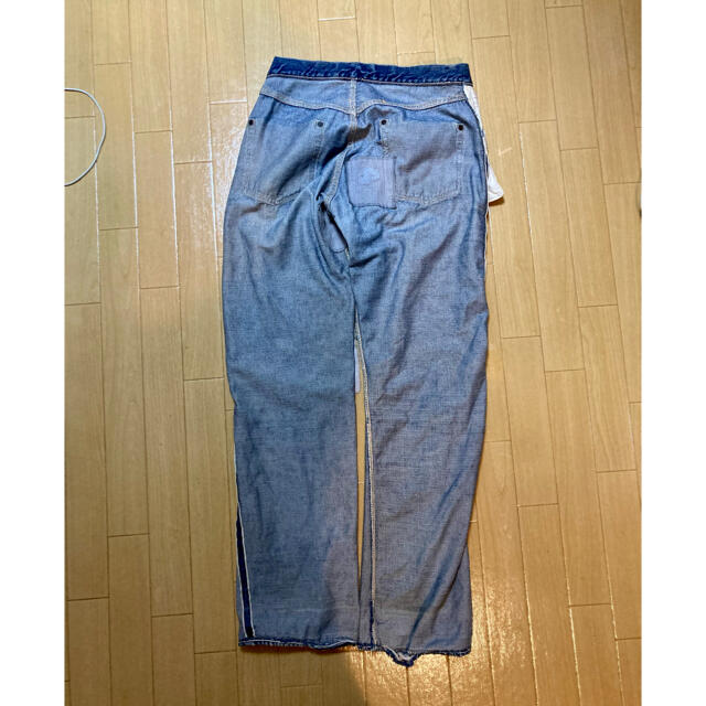 501(ゴーマルイチ)の（rick様専用）LEVIS リーバイス　501 xx 当時物　皮パッチ メンズのパンツ(デニム/ジーンズ)の商品写真