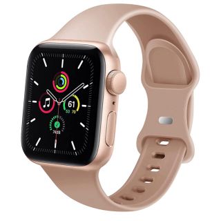 アップルウォッチ(Apple Watch)のAppleWatchバンド　ミルクティー※みん様専用(腕時計)