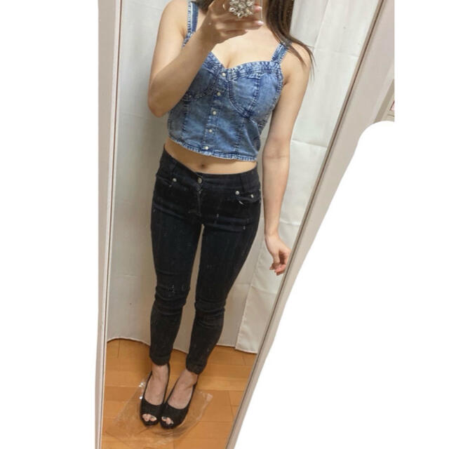 H&M - H&M デニムビスチェの通販 by momo's shop|エイチアンドエム