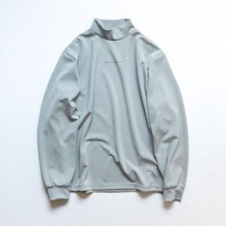 サンシー(SUNSEA)のstein OVERSIZED HIGH NECK LS GRAY S(Tシャツ/カットソー(七分/長袖))