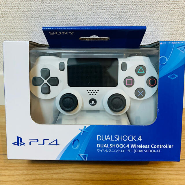 PS4 ワイヤレスコントローラー 純正 デュアルショック4 新品 プレステ 白