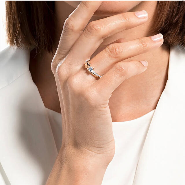 SWAROVSKI(スワロフスキー)のSWAROVSKI スワロフスキー Lifelong Heart リング 指輪 レディースのアクセサリー(リング(指輪))の商品写真