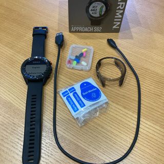 ガーミン(GARMIN)のGARMIN アプローチ　S62 保護ケース保護ガラスフィルム防塵プラグセット(その他)