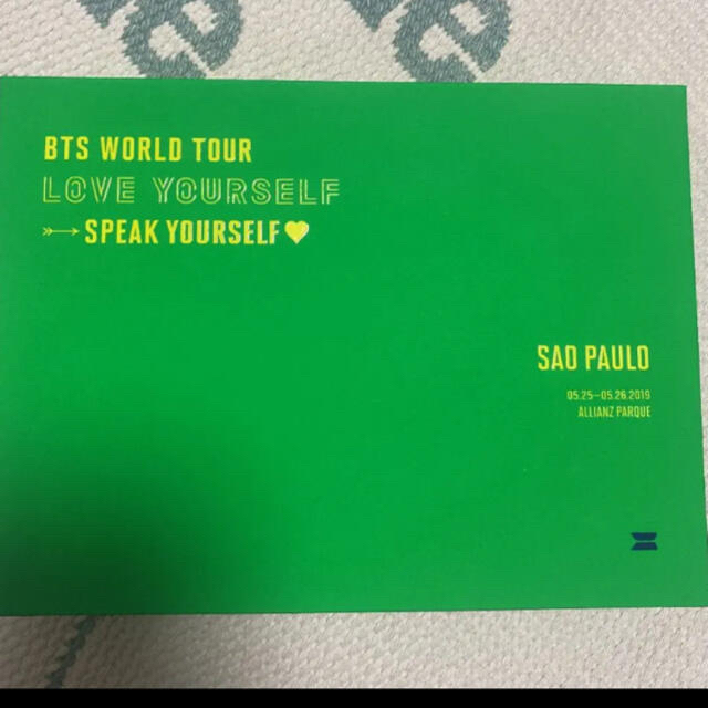 btsDVDBTS LOVE YOURSELF サンパウロ DVD 日本語字幕付