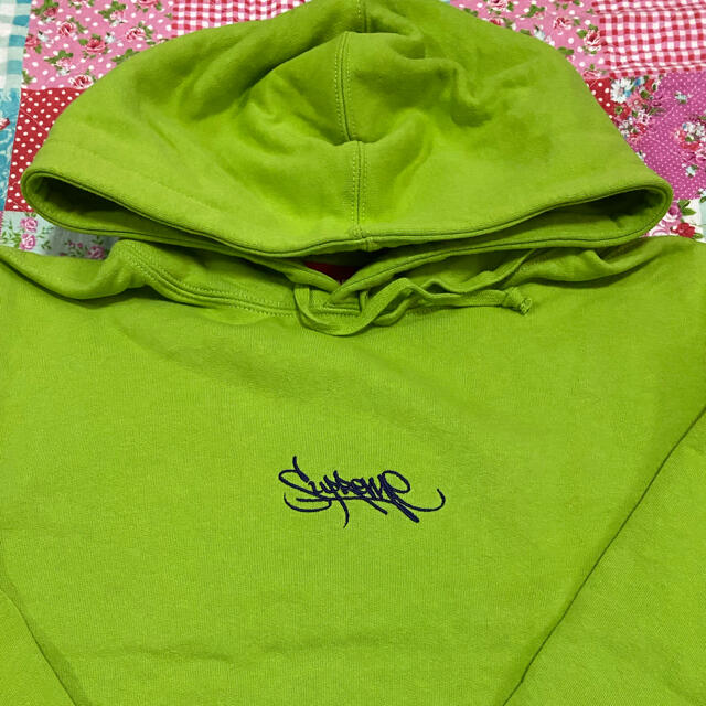 Supreme Tag Logo Hooded Sweatshirt lime | aluminiopotiguar.com.br