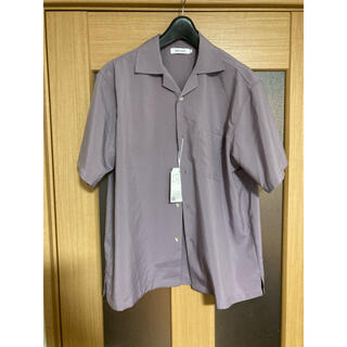 シャツ　ワイシャツ　パープル　紫　(Tシャツ/カットソー(半袖/袖なし))