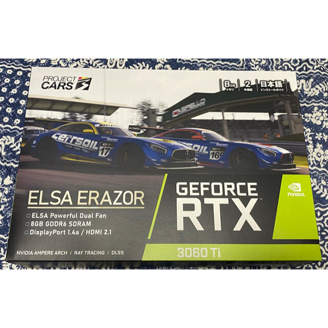 【新品 未開封】ELSA GeForce RTX 3060Ti LHRrx6800