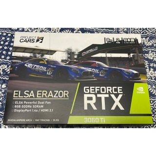 【新品 未開封】ELSA GeForce RTX 3060Ti LHR(PCパーツ)