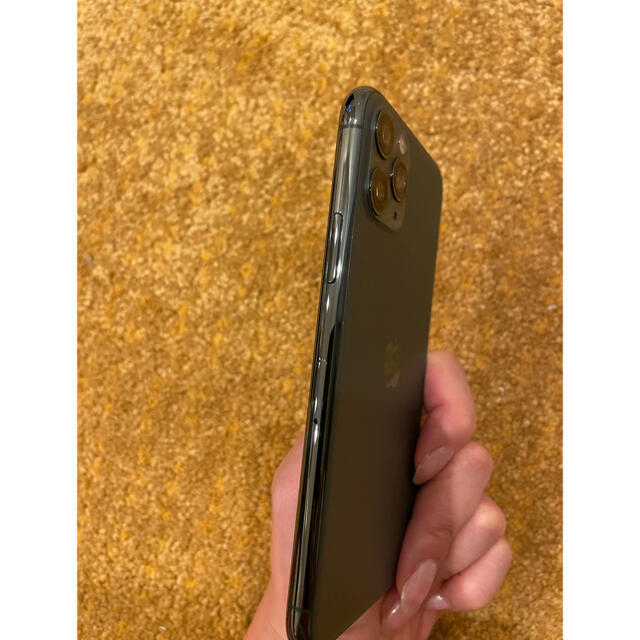 お値下げ中☆超美品☆iPhone11pro256GB☆ミッドナイトグリーン☆ 買蔵