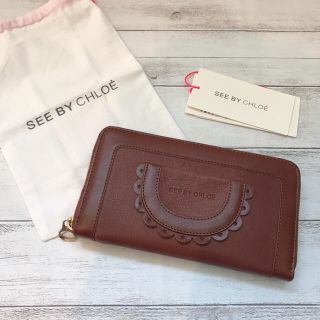 シーバイクロエ(SEE BY CHLOE)の専用　希少 SEE BY CHLOE クロエ レディース 羊革 レザー 長財布(財布)