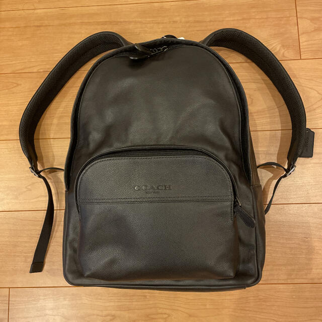 COACH(コーチ)のよしん様専用　［新品］coach レザーリュック メンズのバッグ(バッグパック/リュック)の商品写真