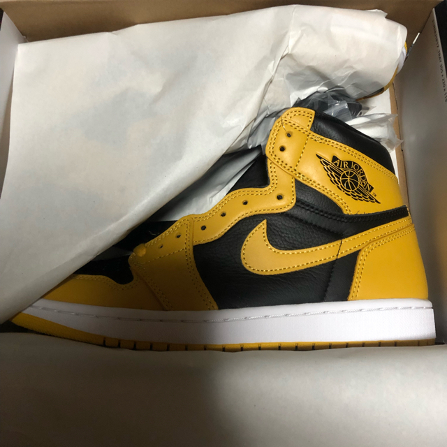 NIKE(ナイキ)のNIKE AIR JORDAN 1 HIGH OG "Pollen" メンズの靴/シューズ(スニーカー)の商品写真