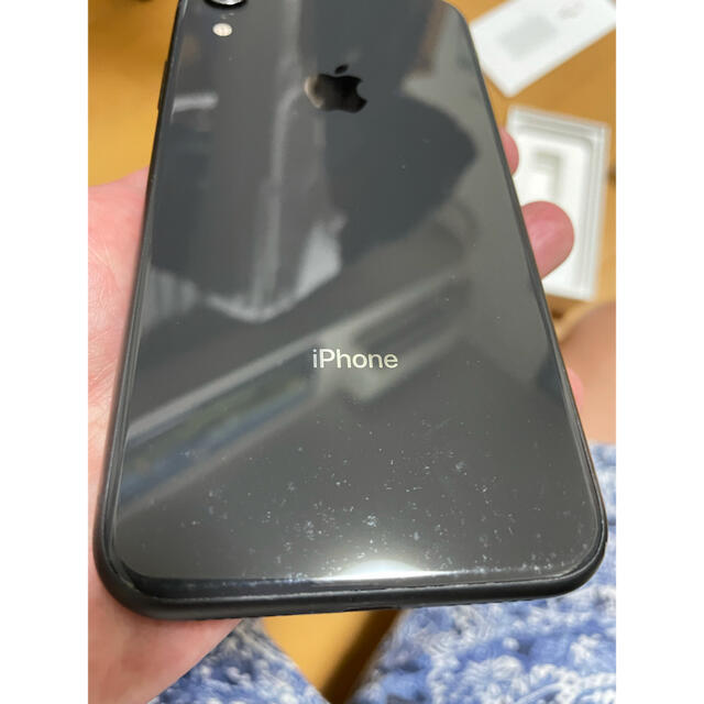 iPhone xr 本体　ブラック　64G  simフリー 3