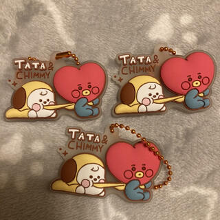 BT21 ラバーマスコット　CHIMMY TATA(キャラクターグッズ)