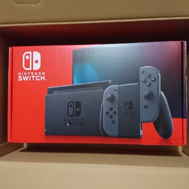 新型NintendoSwitch本体グレー 新品未開封 新型NintendoSwitch本体グレー 新品未開封
