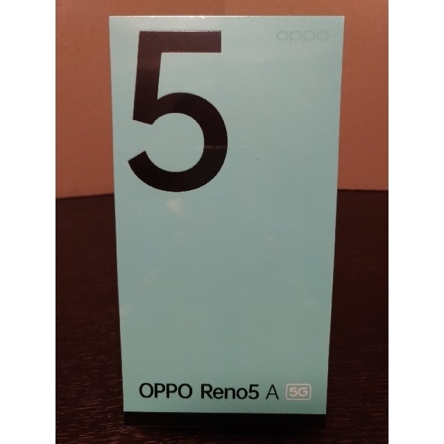 OPPO Reno5 A シルバーブラック SIMフリー 新品未開封