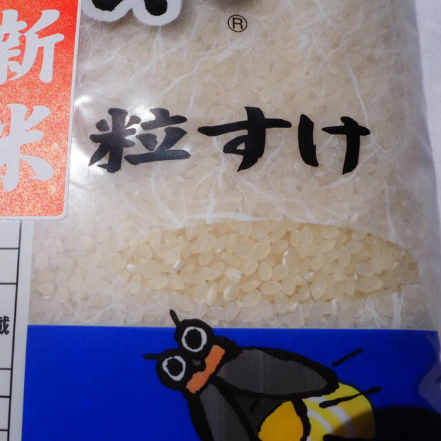 ツリー様専用　新米　粒すけ　無洗米　20kg 令和三年　新品種 食品/飲料/酒の食品(米/穀物)の商品写真