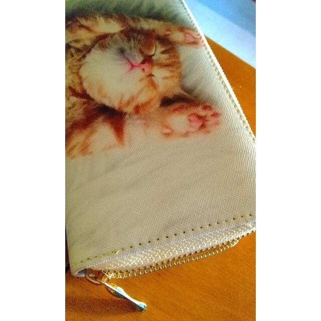 長財布猫ﾁｬﾝ柄 メンズのファッション小物(長財布)の商品写真