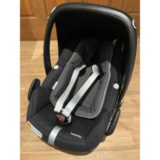 マキシコシ(Maxi-Cosi)のマキシコシ ペブルプラス 2wayFix エアバギーアダプタ セット(自動車用チャイルドシート本体)