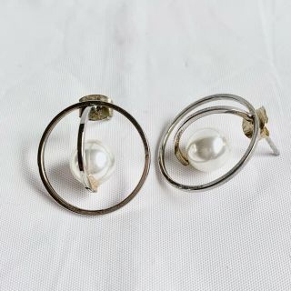 パール付きフープピアス(ピアス)