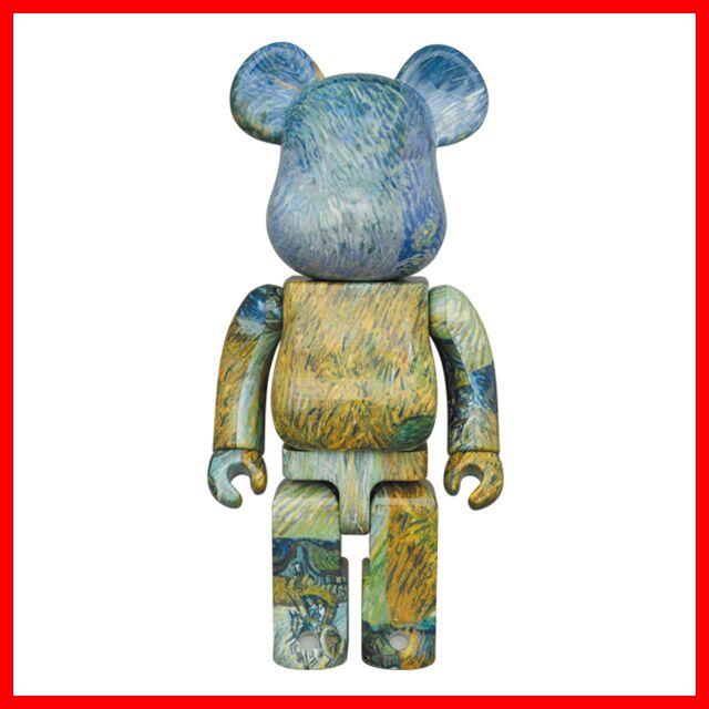 MEDICOM TOY(メディコムトイ)のBE@RBRICK ベアブリック ゴッホ展 Van Gogh 100%&400% エンタメ/ホビーのフィギュア(SF/ファンタジー/ホラー)の商品写真