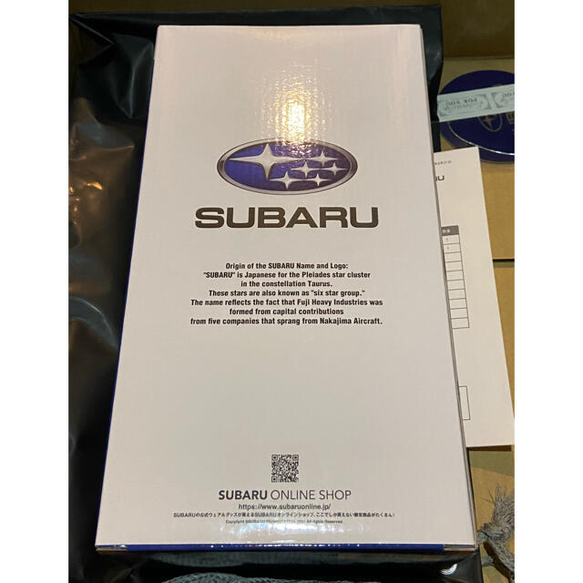 MEDICOM TOY(メディコムトイ)のSUBARU BE@RBRICK THE 1st MODEL 400% スバル エンタメ/ホビーのフィギュア(その他)の商品写真