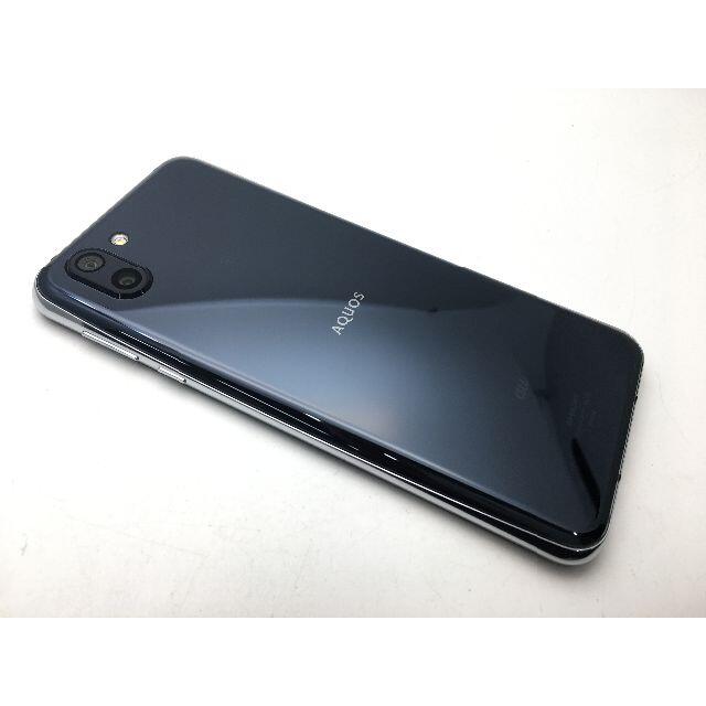 SHARP(シャープ)のSIMフリー美品au AQUOS R2 SHV42 ブラック228 スマホ/家電/カメラのスマートフォン/携帯電話(スマートフォン本体)の商品写真