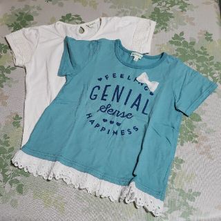 サンカンシオン(3can4on)の3can4on　サンカンシオン　半袖シャツセット　120㎝(Tシャツ/カットソー)