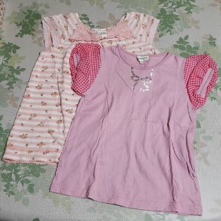 サンカンシオン(3can4on)の3can4on　サンカンシオン　半袖シャツセット　120㎝(Tシャツ/カットソー)