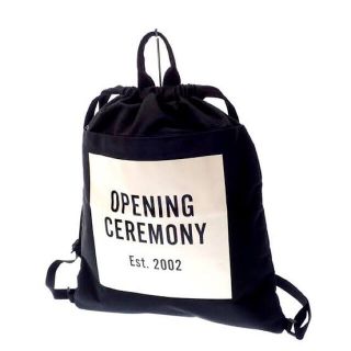 オープニングセレモニー(OPENING CEREMONY)の週末値下げ！OPENING CEREMONY ナップザック(リュック/バックパック)