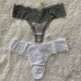 アメリカンイーグル(American Eagle)のXS Aerie アイラッシュレースソング2枚セット(ショーツ)