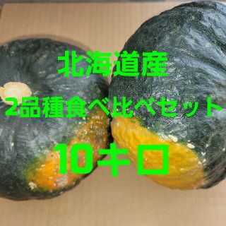 かぼちゃ(２品種食べ比べセット)(野菜)