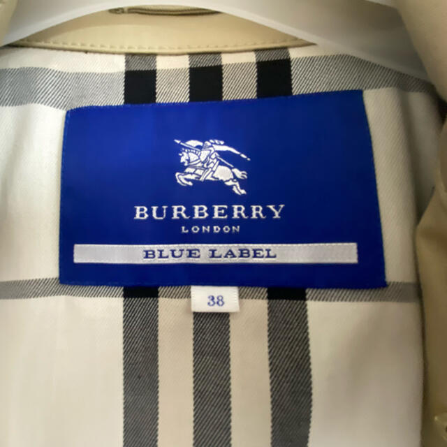 逸品】 Burberry トレンチコート 38 Label Blue London - トレンチ ...