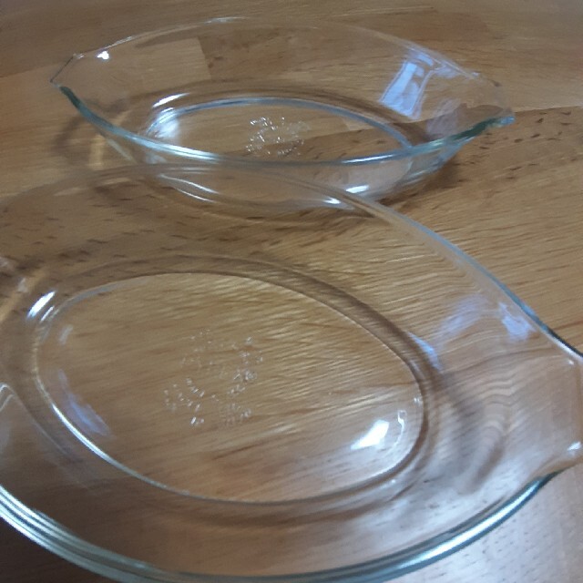 Pyrex(パイレックス)のグラタン皿　パイレックス　 インテリア/住まい/日用品のキッチン/食器(食器)の商品写真